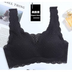一片式無痕無鋼圈文胸罩薄款美背性感聚攏瑜珈運動背心內衣女