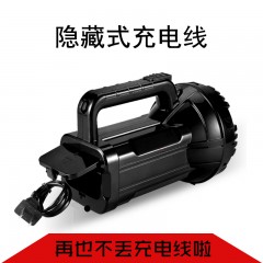 久量超亮探照燈工地夜釣魚(yú)手電筒強(qiáng)光可充電手提遠(yuǎn)射戶外照明野外